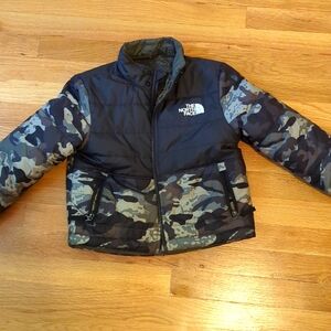 Boys North Face Reversible Coat